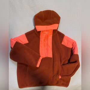 FP Movement Women’s Lead The Pack Fleece 1/4 Zip - Coral (Medium)